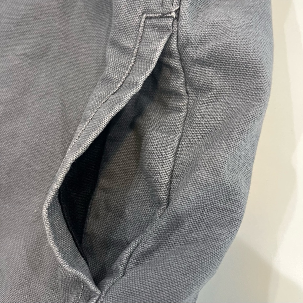 WOOLRICH Chore Coat Canvas with Corduroy Collar and Sherpa Lining | Mens m - Picture 5 of 13